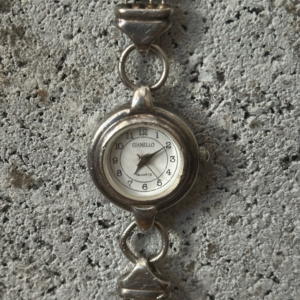 Gianello Sterling 925 Silver Watch